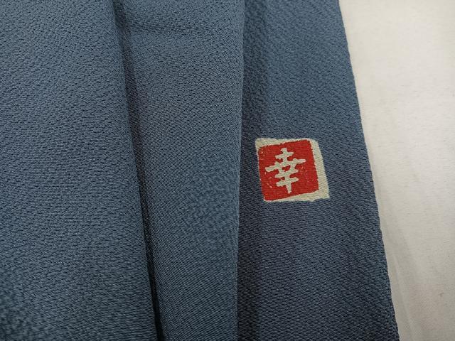 平和屋着物●ファッションデザイナー 花井幸子　色無地　薄花色　正絹　逸品　未使用　AAAZ2392ph