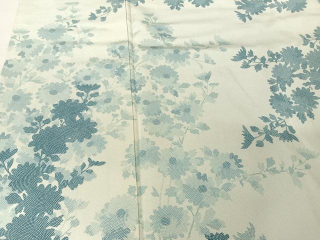 平和屋着物○人間国宝 小宮康孝 色留訪問着 江戸小紋 枝花