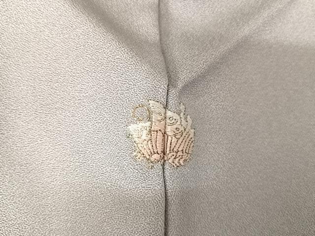 平和屋着物○総刺＆#32353； 訪問着 松梅文 金糸 正絹 逸品