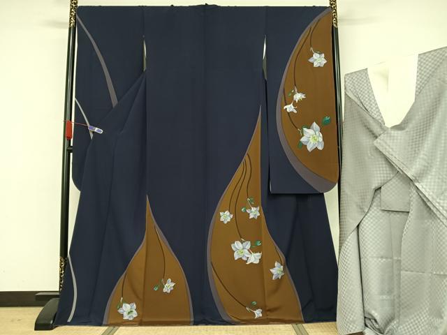 TADASHI SHOJI フローラル ラッフルロングドレス オフショルダー