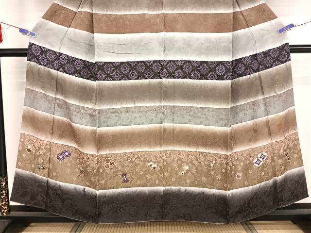 平和屋着物○伝統工芸士 京友禅染色作家 田家鬼彩 訪問着