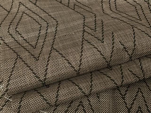 平和屋着物●本場大島紬　一元7マルキ　菱繋ぎ　正絹　逸品　未使用　AAAZ3118np