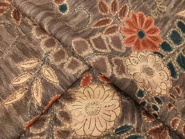 平和屋着物●訪問着　辻が花　正絹　逸品　未使用　AAAZ3150np