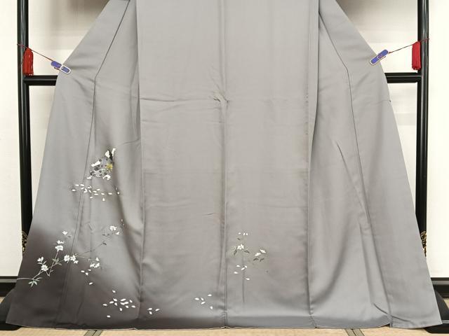 平和屋着物○訪問着 童子遊び 暈し染め ロング丈 正絹 逸品 AAAZ3171np