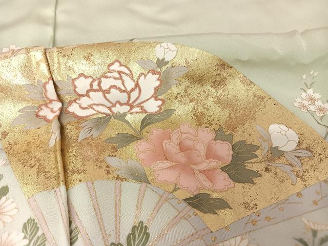 平和屋着物☆和装小物 上質な帯揚げ10枚 丹後ちりめん 南天文 鱗