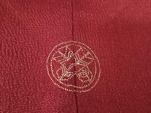 平和屋着物○アンティーク 大正ロマン 刺繍 花車文 金彩 正絹 逸品