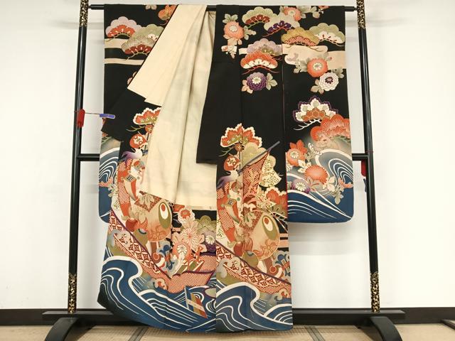 アンティーク　着物　大正ロマン　振袖　正絹 1000617300.jpg