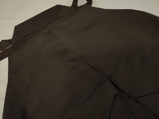 平和屋着物○男性 馬乗り袴 縞 正絹 逸品 AAAZ3728ck