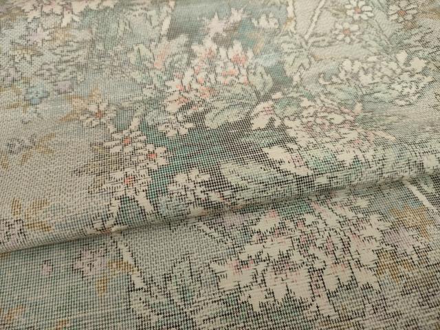 平和屋着物○上質な紬 枝花文 正絹 逸品 AAAZ3792ck - www.thepixelium.com