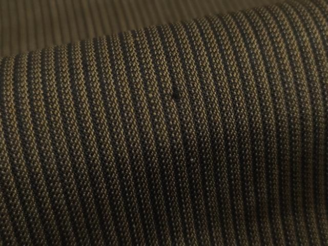 平和屋着物○男性 紬 アンサンブル 縞 正絹 逸品 AAAZ3810ck