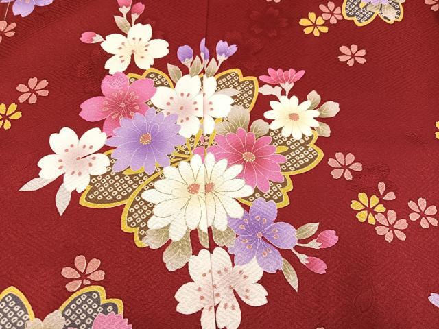 平和屋着物○豪華振袖 舞花文 仮絵羽 逸品 未使用 AAAZ4533ph 振袖