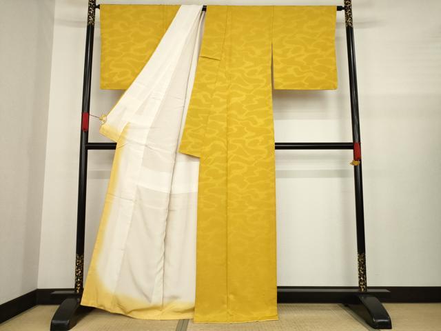 平和屋着物○伝統工芸士 高杉太 色留袖 人物風景浜松文 暈し染め 金彩