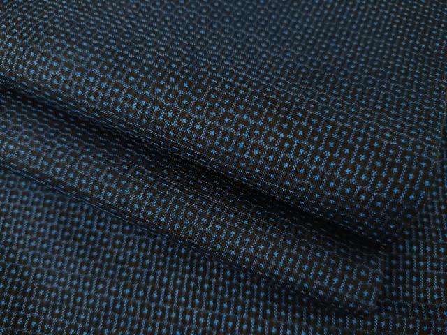 平和屋着物●男性　本場大島紬　100亀甲　総詰め　正絹　逸品　AAAZ4813ck
