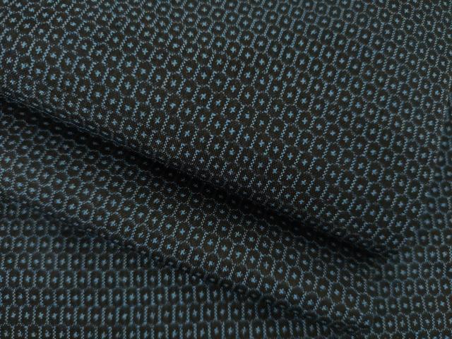 平和屋着物●男性　本場大島紬　100亀甲　総詰め　正絹　逸品　AAAZ4816ck