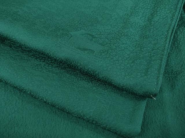 平和屋着物●上質な色無地　風景地紋　天鵞絨色　ロング丈　正絹　逸品　AAAZ4823ck