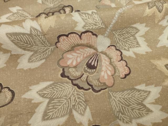 平和屋着物○石川県指定無形文化財 牛首紬 白山工房 手織り 小紋