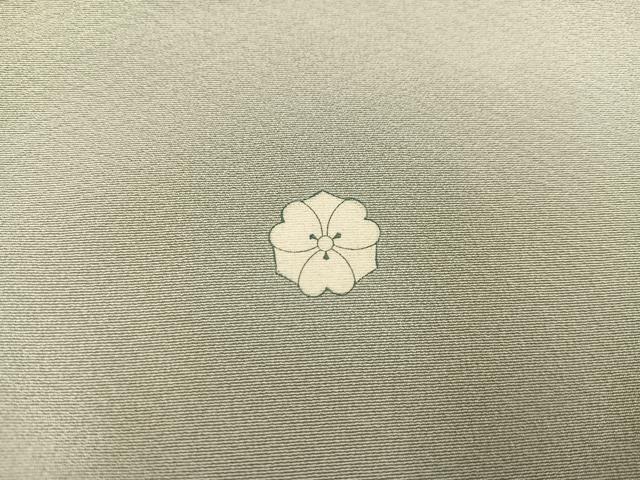 平和屋着物○本加賀友禅作家 池田裕 色留袖 草花文 正絹 逸品