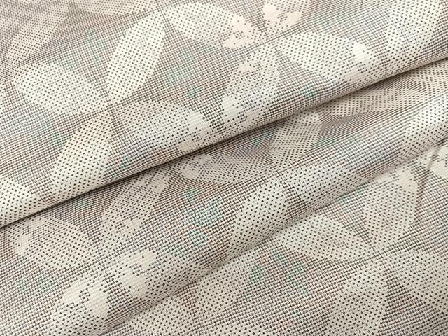 平和屋着物●本場大島紬　カタス７マルキ　七宝　正絹　逸品　AAAZ4959ph