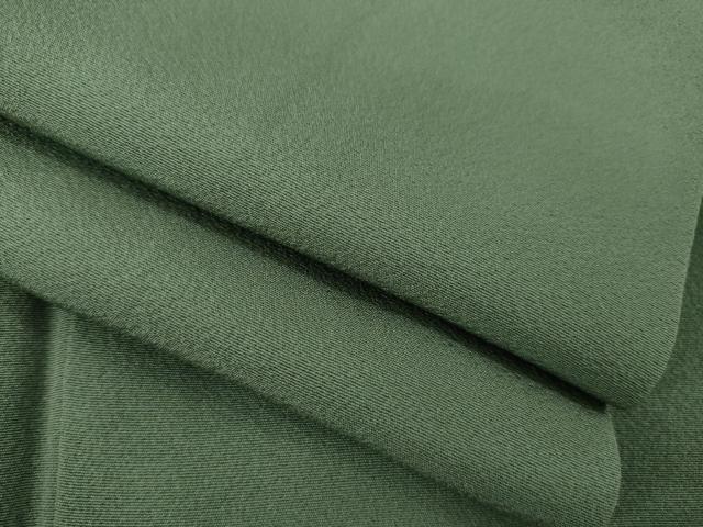 平和屋着物●上質な色無地　岩井茶色　正絹　逸品　AAAZ4998ck