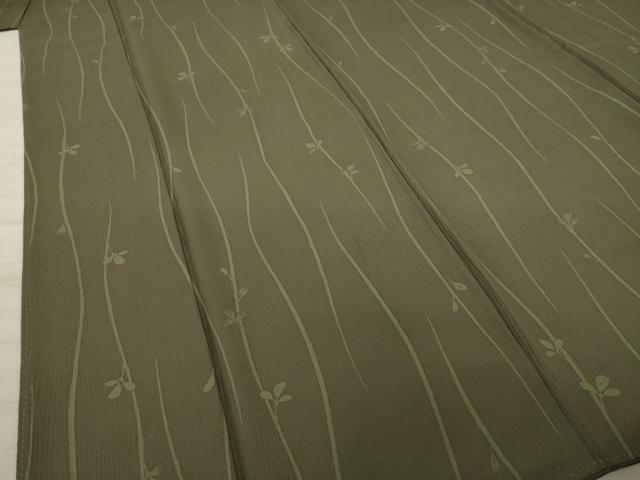 平和屋着物○上質な小紋 蔦草文 ロング丈 正絹 逸品 AAAZ5002ck