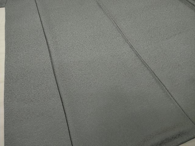 平和屋着物○上質な色無地 煤色 正絹 逸品 AAAZ5024ck 色無地