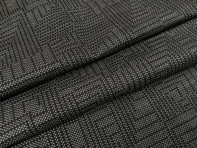 平和屋着物●本場大島紬　一元絣　幾何学文様　正絹　逸品　未使用　AAAZ5078ph