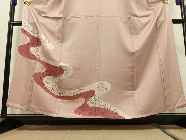 平和屋着物▽訪問着　単衣　絞り　正絹　逸品　AAAZ5717jh 平和屋着物▽訪問着 単衣 絞り 正絹 逸品 AAAZ5717jhの通販はau PAY