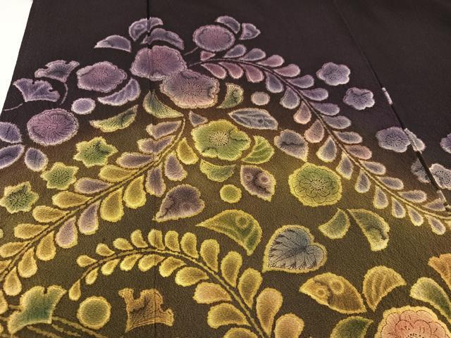 平和屋着物○訪問着 作家物 辻が花 暈し染め 正絹 逸品 AAAZ6804ph 平和