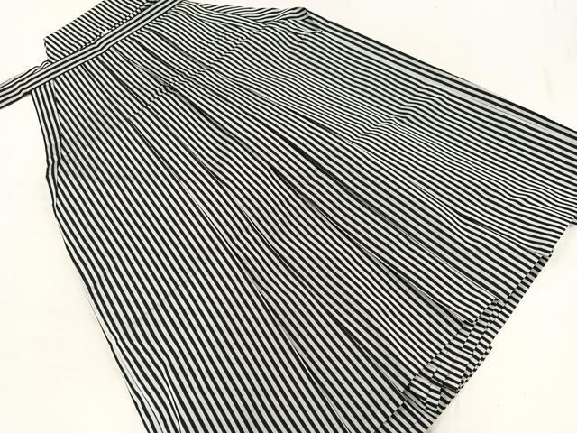 平和屋着物●男性　馬乗り袴　縞　洗える着物　AAAZ6828ph