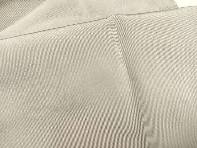 平和屋着物○男性 馬乗り袴 色無地 絹鼠色 正絹 逸品 AAAZ6832ph 