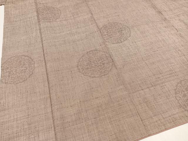 平和屋着物●結城紬　100亀甲　花丸文　正絹　逸品　AAAZ6852ph 平和屋着物○結城紬 100亀甲 花丸文 正絹 逸品 AAAZ6852ph 紬