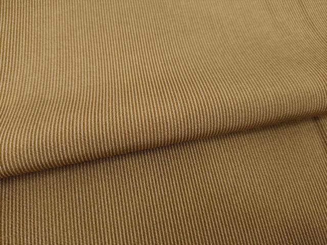 平和屋着物○江戸小紋 万筋 白茶色× 芝翫茶色 正絹 逸品 AAAZ7177ck