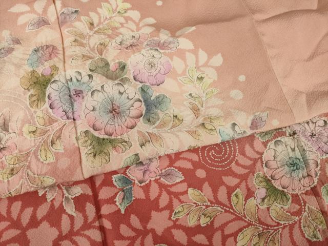 平和屋着物○豪華振袖 作家物 辻が花 絞り 舞花文 暈し染め さが美扱い