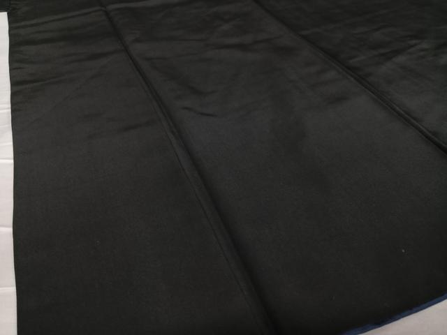 平和屋着物●男性　黒紋付　長羽織セット　正絹　逸品　AAAZ7287zg 平和屋着物○男性 黒紋付 長羽織セット 正絹 逸品 AAAZ7287zg