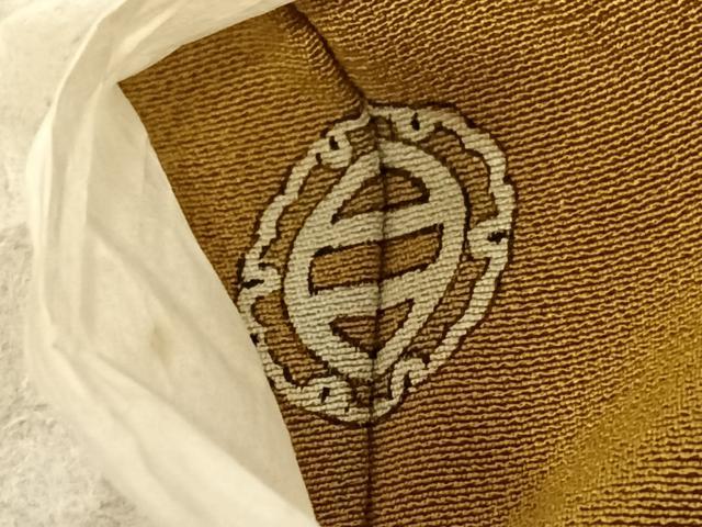 平和屋着物○人間国宝 芹沢圭介一番弟子 下平清人 色無地