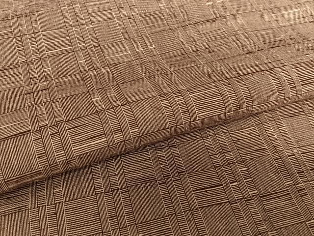 平和屋着物○真綿結城紬 網代織 証紙付き 正絹 逸品 未使用 AAAZ7333zg