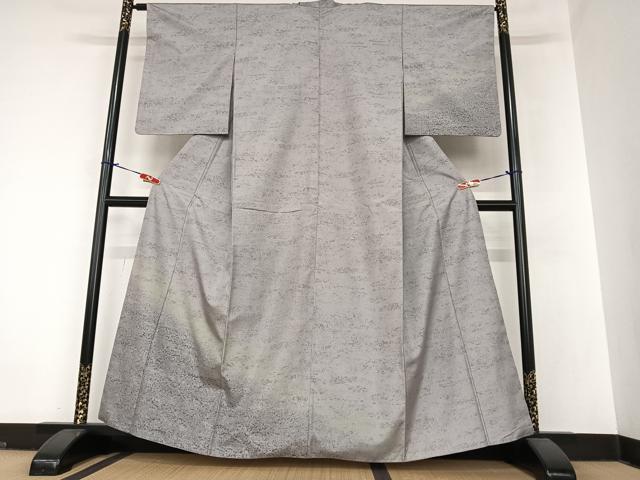 平和屋着物●本場染大島紬　訪問着　霞文　暈し染め　正絹　逸品　AAAZ7573zg