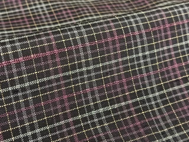 平和屋着物○上質な紬 格子 正絹 逸品 AAAZ7597zgの通販はau PAY