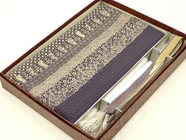 平和屋着物＊夏物　和装小物　帯締め・帯揚げセット　レース組　高麗組　吉祥間道　暈し　銀糸　逸品　AAAZ7775ay