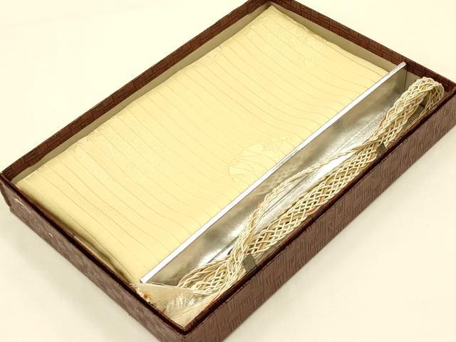 平和屋着物＊夏物　和装小物　帯締め・帯揚げセット　レース組　雪輪花地紋　逸品　AAAZ7779ay