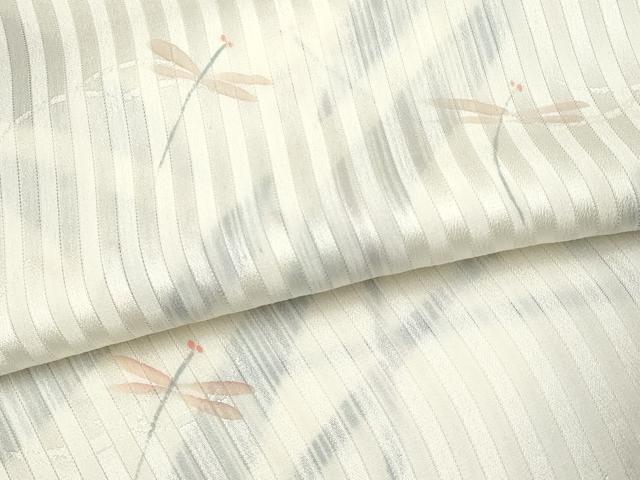 平和屋着物＊夏物 和装小物 帯締め・帯揚げセット レース組 蜻蛉 暈し染め