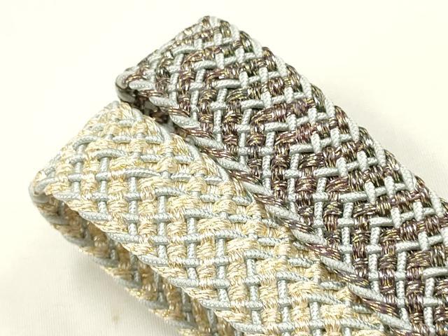 平和屋着物＊夏物 和装小物 帯締め・帯揚げセット レース組 蜻蛉 暈し染め