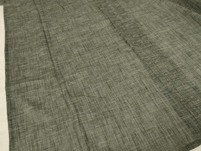 平和屋着物＊夏物 小紋 紗 霞文 正絹 逸品 AAAZ8558jd