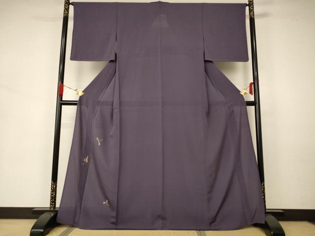 平和屋着物＊夏物　色留訪問着　絽　駒刺繍　勝虫　正絹　逸品　未使用　AAAZ8570jd