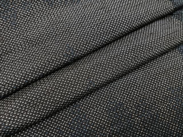 平和屋着物●上質な紬　霞文　正絹　逸品　未使用　AAAZ8875ph