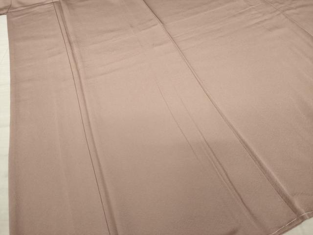 平和屋着物○上質な色無地 鴇浅葱色 ロング丈 正絹 逸品 未