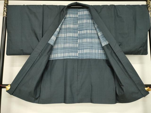 平和屋着物●極上　男性　本場大島紬　アンサンブル　100亀甲　総詰め　逸品　CYAA4114s6 平和屋着物○男性 本場大島紬 アンサンブル 100亀甲 総詰め 正絹 逸品