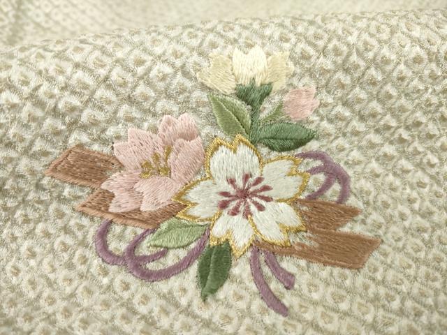 平和屋着物●訪問着　総絞り　籬花文　暈し染め　正絹　逸品　CAAY9461th 平和屋着物訪問着 総絞り 籬花文 暈し染め 正絹 逸 CAAY9461th