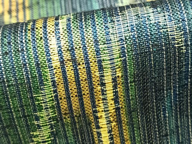 平和屋着物▽紬 単衣 抽象文様 AAAZ9001fy