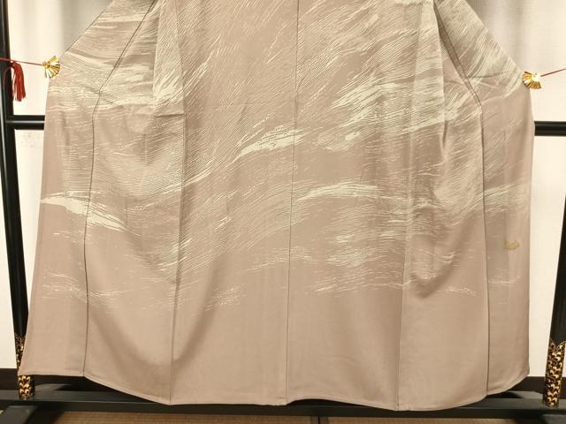 平和屋着物▽ファッションブランド CELINE セリーヌ 訪問着 単衣 霞文